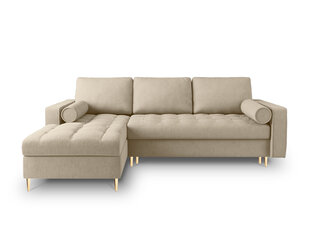 Pehme nurgadiivan Milo Casa Santo 5S, beeži värvi price and information | Corner sofas and corner sofa beds | hansapost.ee