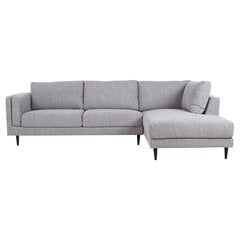 Угловой диван LISBON, левый угол, 289x92 / 175xH89 см, серый цена и информация | Угловые диваны | hansapost.ee