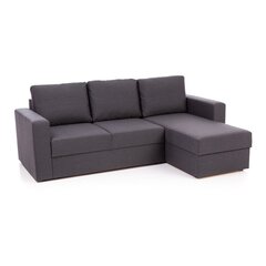 Угловой диван-кровать Eliise, темно-серый цена и информация | Угловые диваны | hansapost.ee