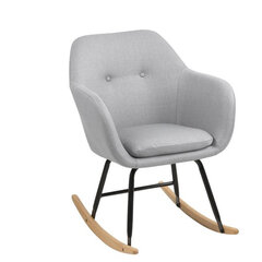 Кресло Эмилия, светло-серое цена и информация | Кресла для отдыха | hansapost.ee