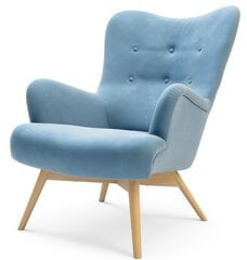 Кресло Zele, голубое цена и информация | Кресла | hansapost.ee