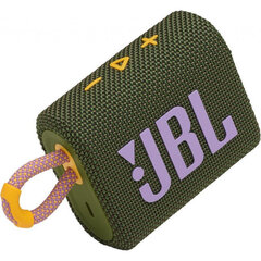 JBL Go 3 JBLGO3GRN цена и информация | Аудио колонки | hansapost.ee