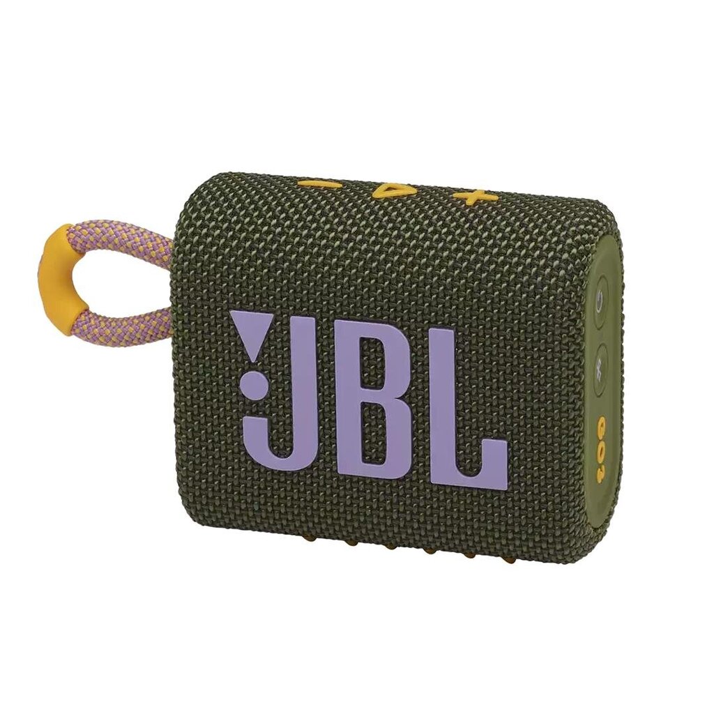 JBL Go 3 JBLGO3GRN цена и информация | Kõlarid | hansapost.ee
