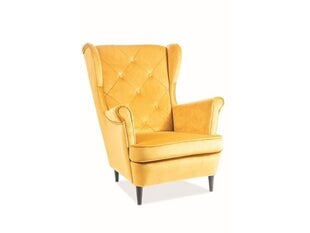 Кресло Signal Meble Lady, желтое цена и информация | Кресла | hansapost.ee
