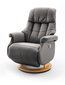 Tugitool recliner MC Akcent Calgary Comfort L, matt pruun/beež цена и информация | Tugitoolid | hansapost.ee