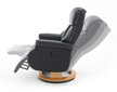 Tugitool recliner MC Akcent Calgary Comfort L, matt pruun/beež цена и информация | Tugitoolid | hansapost.ee