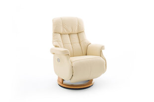 Tugitool recliner MC Akcent Calgary Comfort XL, kreemikas/beež värv hind ja info | Tugitoolid | hansapost.ee