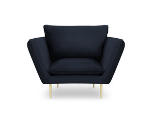 Кресло Mazzini Sofas Verveine, темно-синее цена и информация | Кресла | hansapost.ee