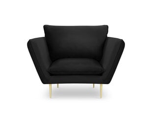 Кресло Mazzini Sofas Verveine, черное цена и информация | Кресла для отдыха | hansapost.ee