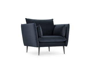 Кресло Micadoni Home Agate, темно-синее/черное цена и информация | Кресла | hansapost.ee