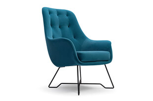 Кресло Laski Meble Ezo, синее цена и информация | Laski Meble Мебель для гостиной | hansapost.ee