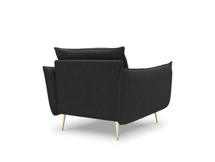 Кресло Milo Casa Elio 8, темно-серое/золотое цена и информация | Кресла для отдыха | hansapost.ee