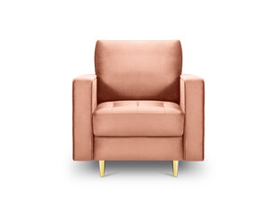 Кресло Milo Casa Santo, розовое/золотое цена и информация | Кресла | hansapost.ee