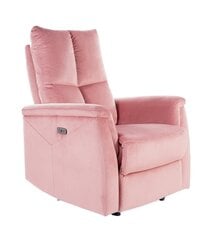 Кресло реклайнер Signal Meble Neptun, розовое цена и информация | Кресла | hansapost.ee