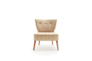 Кресло Kalune Design Viola Berjer Papatya, желтое/серое цена и информация | Кресла | hansapost.ee