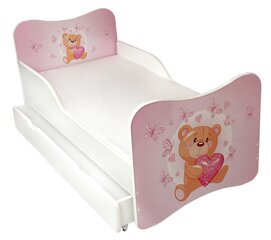 Кровать с матрасом Ami 23, 140x70cм цена и информация | Детские кровати | hansapost.ee