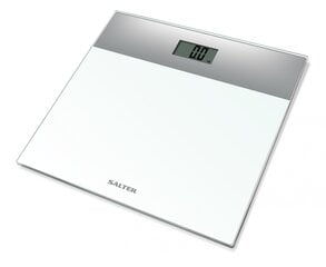 Salter 9206 SVWH3R Glass Electronic Scale Silver/White цена и информация | Весы (бытовые) | hansapost.ee