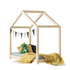 Кровать-домик Kevin, 90х200 см, цвета дуба цена и информация | Детские кровати | hansapost.ee