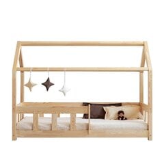 Детская кровать-домик Selsey Mallory, 90x200 см, коричневая цена и информация | Детские кровати | hansapost.ee