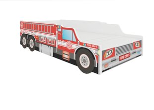 Lastevoodi ADRK Furniture Fire Truck, 140x70cm цена и информация | Детские кровати | hansapost.ee