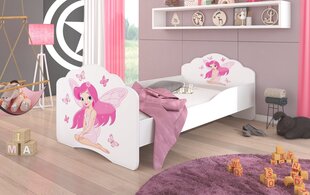 Lastevoodi ADRK Furniture Casimo Girl with Wings, 140x70cm цена и информация | Детские кровати | hansapost.ee