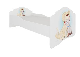 Детская кроватка ADRK Furniture Casimo Dog and Cat, 160 x 80 см цена и информация | Детские кровати | hansapost.ee