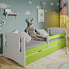 Детская кровать Selsey Mirret, 80x140 см, зеленая цена и информация | Детские кровати | hansapost.ee