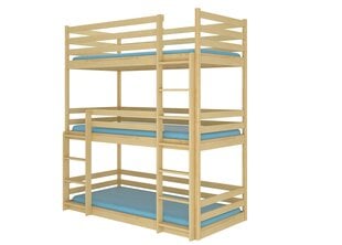 Детская кровать ADRK Furniture Tedro 200x90, коричневый цена и информация | Детские кровати | hansapost.ee