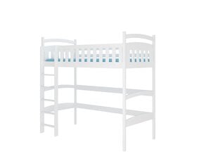 Narivoodi Adrk Furniture Miago 90x200 cm, valge hind ja info | Lastevoodid | hansapost.ee