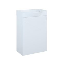 Шкафчик для ванной с раковиной Action, белый цена и информация | Шкафчики для ванной | hansapost.ee