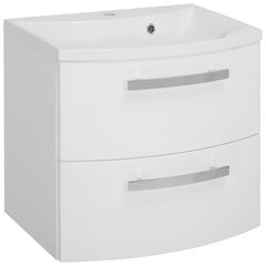 Vannitoakapp ilma valamuta Olivia 60 cm, valge price and information | Bathroom cabinets | hansapost.ee