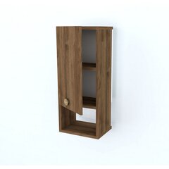 Шкафчик для ванной комнаты Kalune Design Mis, коричневый цена и информация | Шкафчики для ванной | hansapost.ee