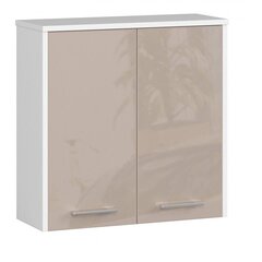 Шкафчик для ванной комнаты навесной NORE Fin, белый/бежевый цена и информация | Шкафчики для ванной | hansapost.ee