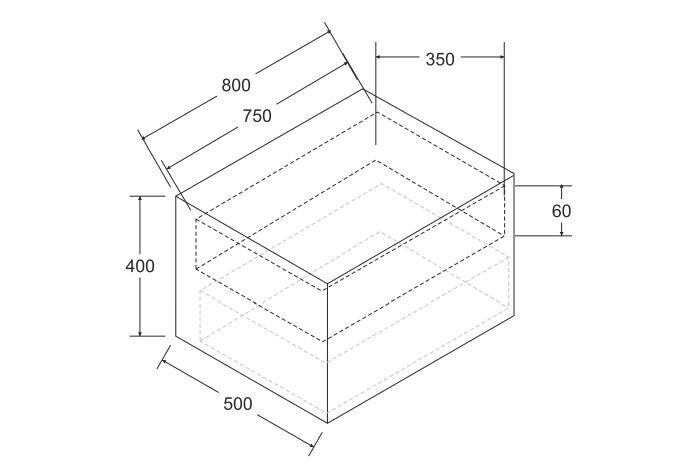 Vannitoakapp Besco Floo 80 koos Slim marble tööpinnaga, roheline/kuldne цена и информация | Vannitoakapid | hansapost.ee