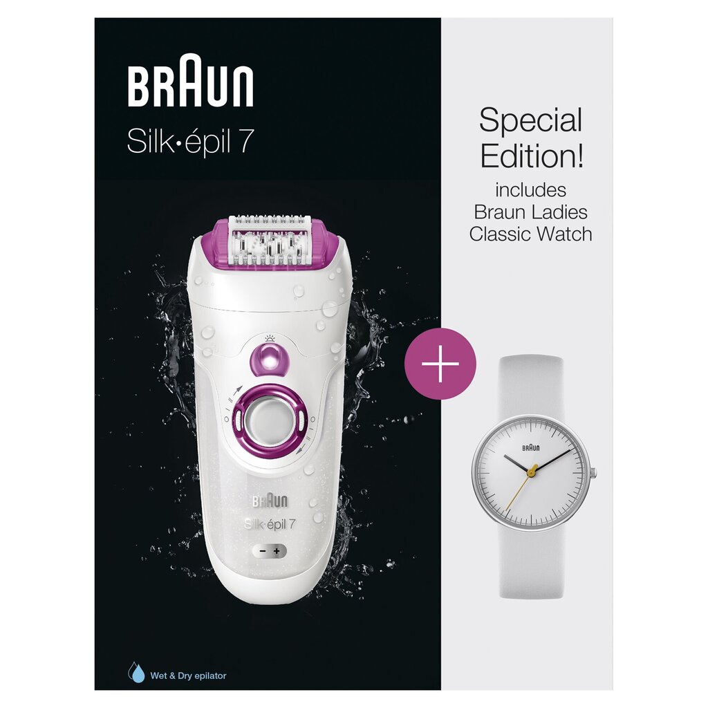 Braun SE7-521GS цена и информация | Raseerijad, epilaatorid ja fotoepilaatorid | hansapost.ee