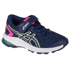 Спортивная обувь для мальчиков Asics GT-1000 9 PS Jr 1014A151-400, синяя цена и информация | Детская спортивная обувь | hansapost.ee