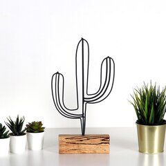 Декоративная фигура Cactus Black цена и информация | Детали интерьера | hansapost.ee