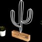 Dekoratiivne kuju Cactus White цена и информация | Sisustuselemendid | hansapost.ee