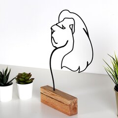 Декоративная фигурка Lion Black цена и информация | Детали интерьера | hansapost.ee
