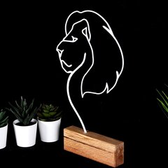 Декоративная фигурка Lion White цена и информация | Детали интерьера | hansapost.ee