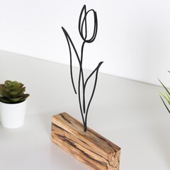 Декоративная фигурка Tulip Black цена и информация | Детали интерьера | hansapost.ee