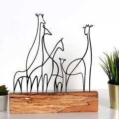 Dekoratiivne kuju Giraffe Black hind ja info | Sisustuselemendid | hansapost.ee