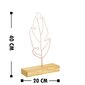 Dekoratiivne kuju Small Leaf Copper hind ja info | Sisustuselemendid | hansapost.ee