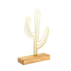 Декоративная фигурка Cactus Gold цена и информация | Детали интерьера | hansapost.ee