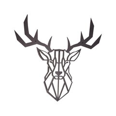Металлическое украшение на стену Deer цена и информация | Детали интерьера | hansapost.ee
