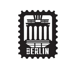 Металлическое украшение стены Berlin Stamp цена и информация | Детали интерьера | hansapost.ee