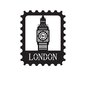 Metallist seinakaunistus London Stamp, 30x37 cm hind ja info | Sisustuselemendid | hansapost.ee