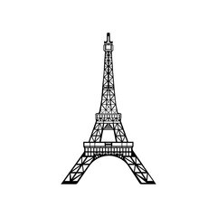 Металлическое украшение на стену Eiffel Tower цена и информация | Детали интерьера | hansapost.ee