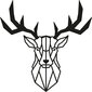 Metallist seinadekoratsioon Deer цена и информация | Sisustuselemendid | hansapost.ee