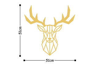 Metallist seinadekoratsioon Deer hind ja info | Sisustuselemendid | hansapost.ee